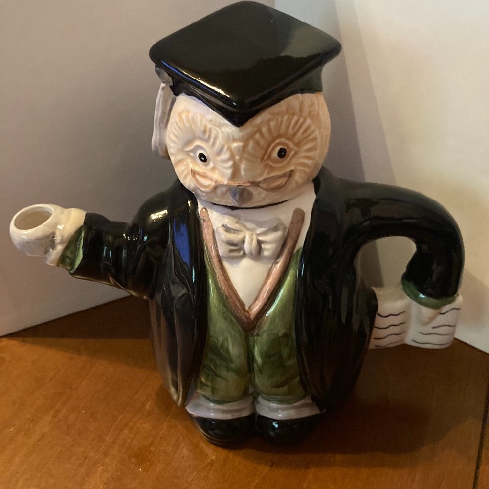 OWL TEA POT DRESS AS GRAD CUTE NEW CUTE OWL LOVERS